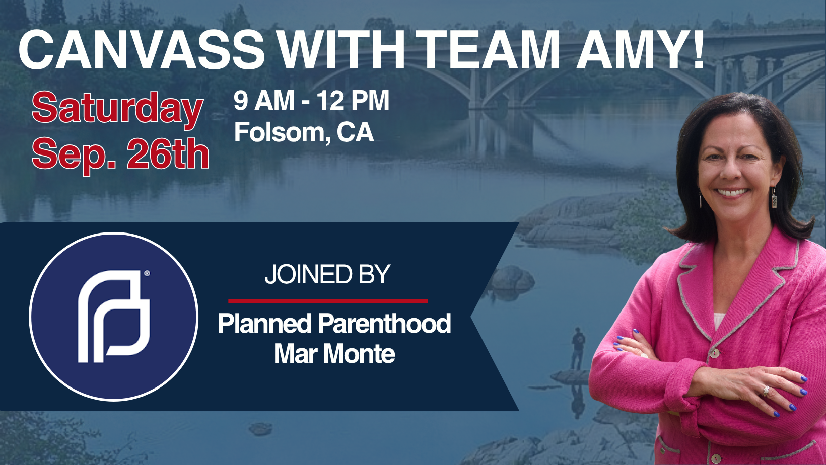 #TeamAmy Canvass with Planned Parenthood Mar Monte image