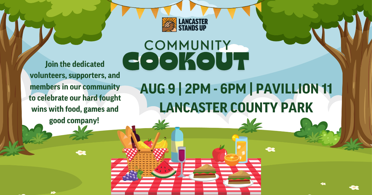 Lancaster Stands Up Community Cookout