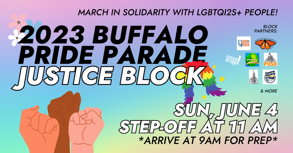 Buffalo Pride Parade Justice Block · Mobilize