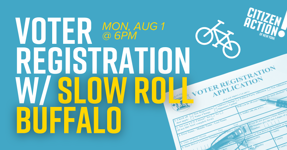 Voter Registration with Slow Roll Buffalo · Mobilize