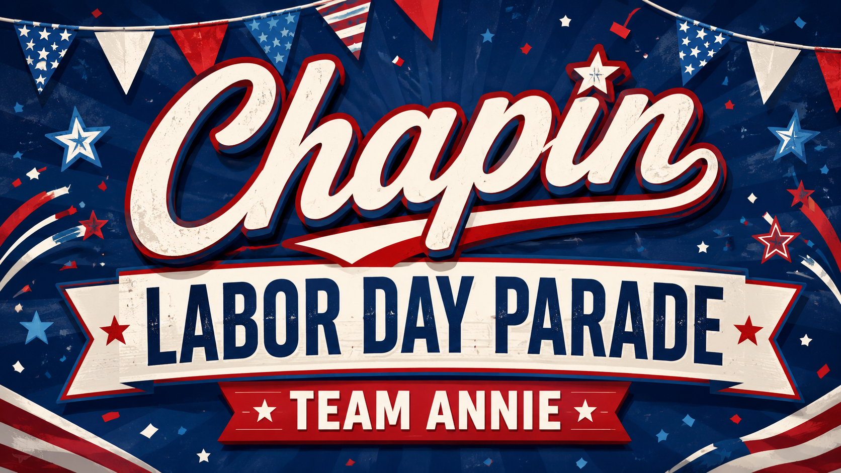 Chapin Labor Day Parade with Team Annie