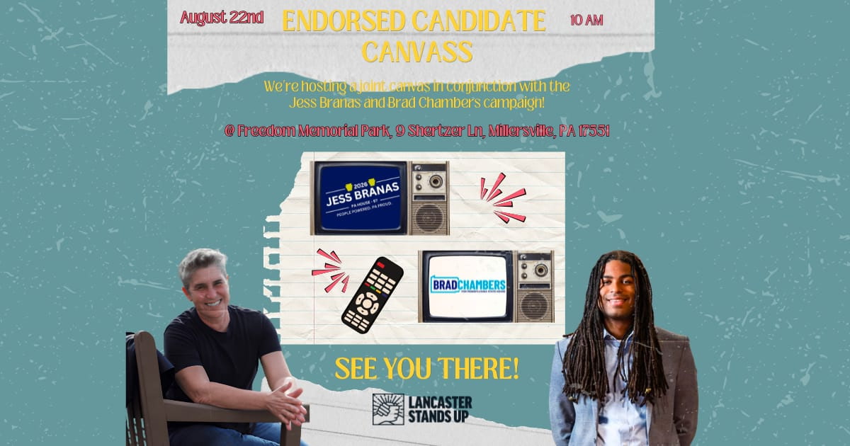 LSU Canvass for Brad Chambers and Jess Branas!