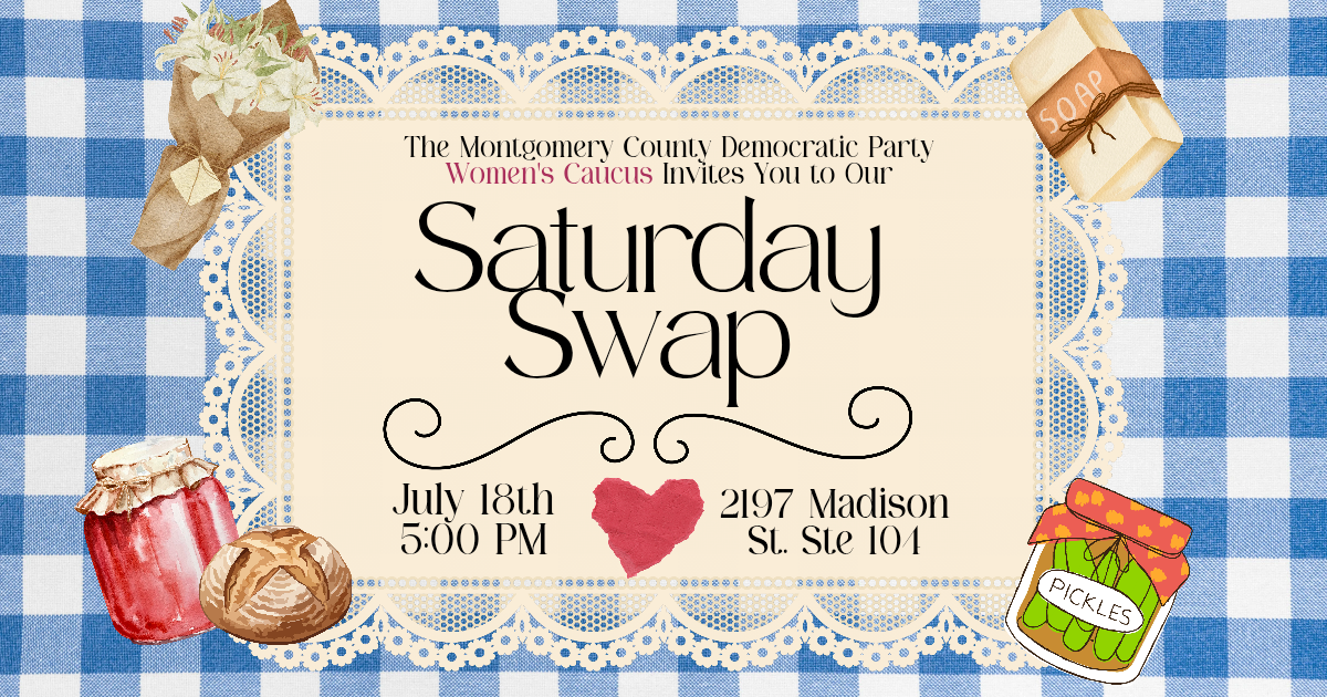 Women's Caucus: Saturday Swap (NEW DATE)