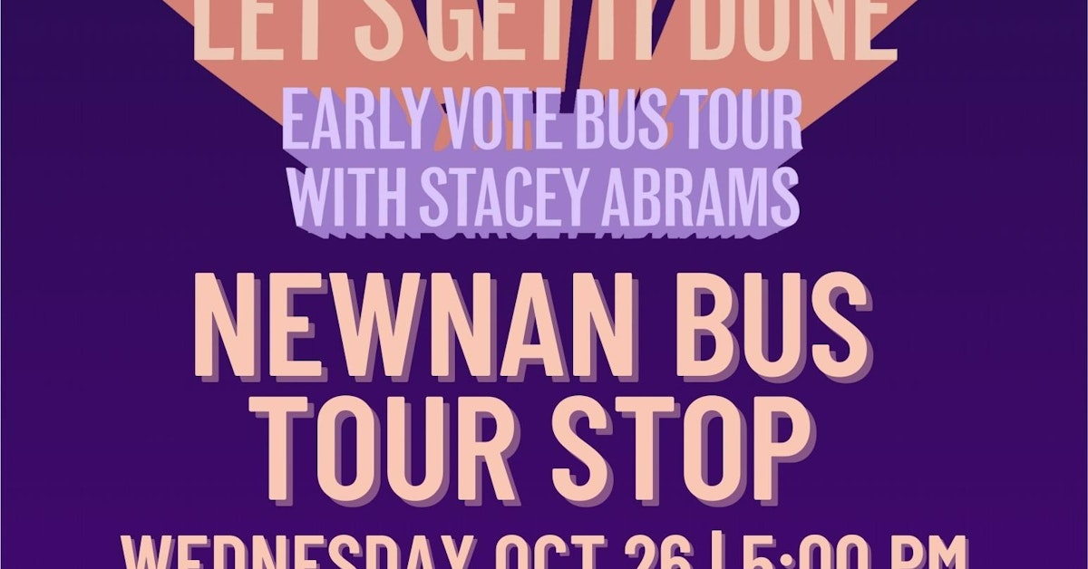 Newnan Let's Get It Done Bus Tour Event · Mobilize