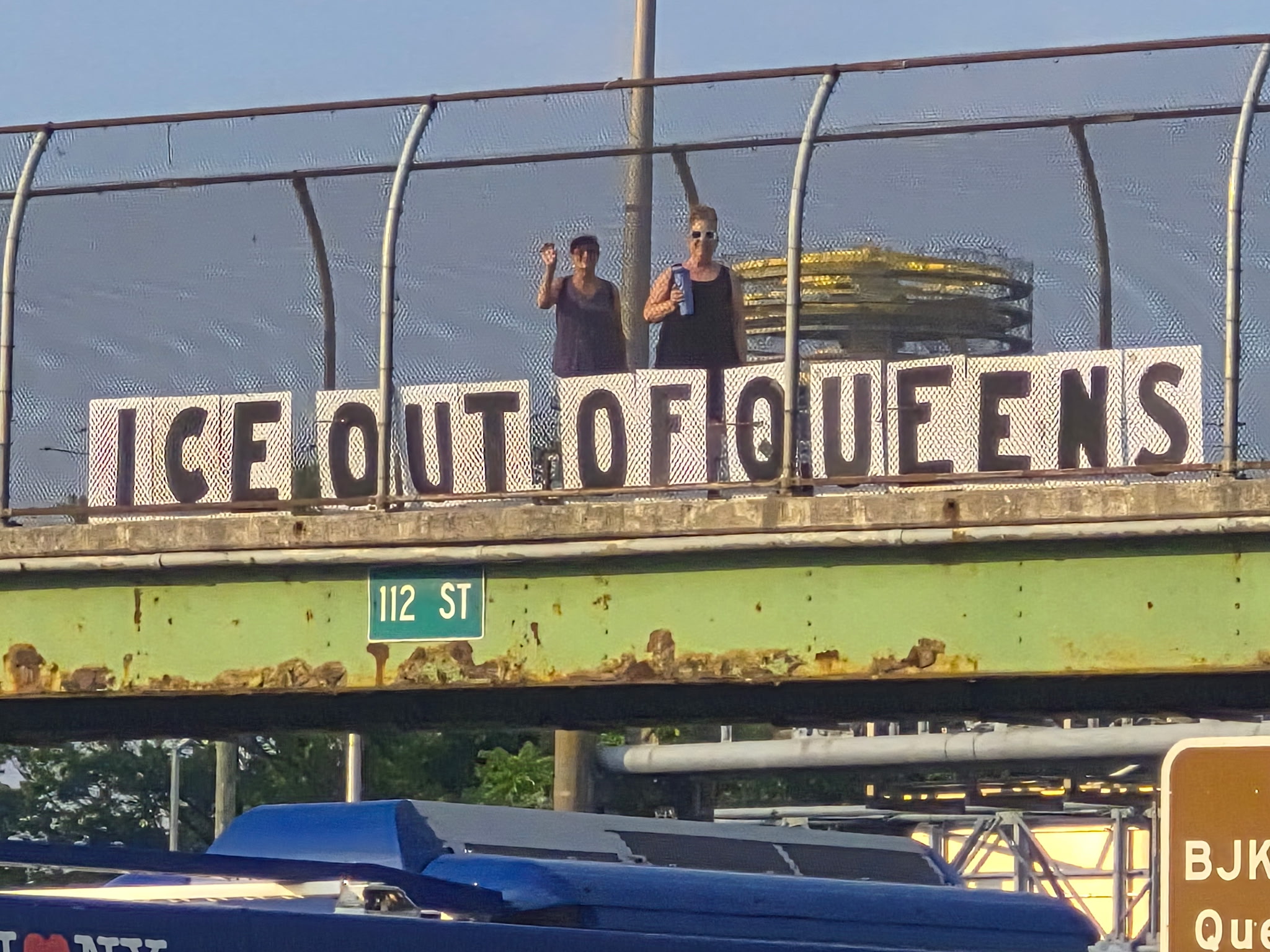 ICE Out of Queens — Monthly Visibility Action