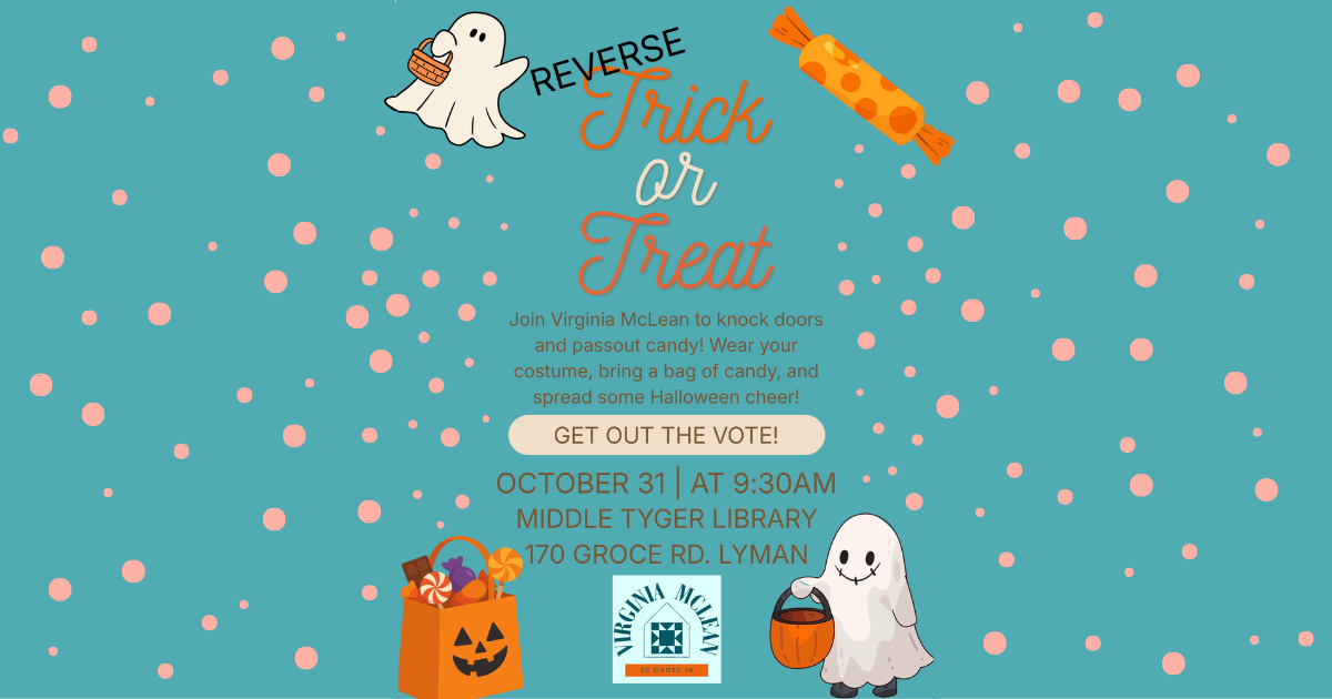 Reverse Trick-Or-Treat Canvass with Virginia McLean · The Union