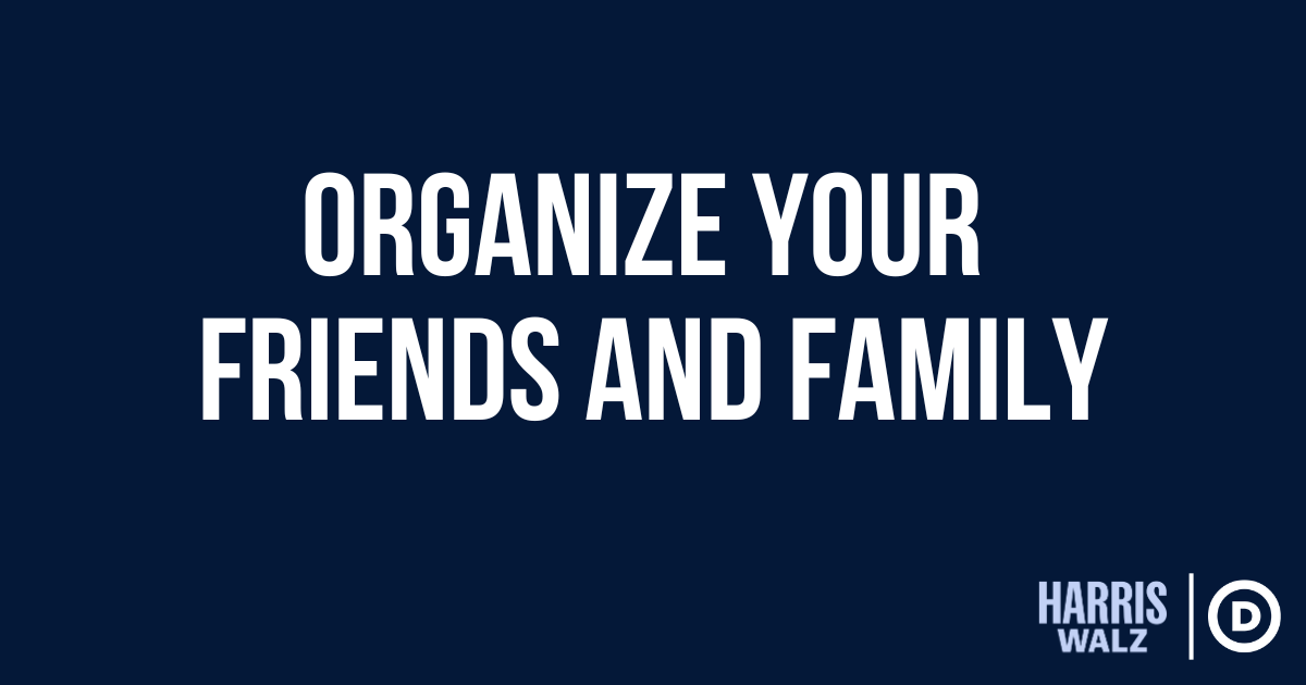 Join us to learn how you can use your voice to organize your friends and family in this critical election year.

Please RSVP so we know if you can make it. This is a virtual training hosted virtually, so we recommend joining from a computer and having your phone accessible for our tool onboarding process. You'll receive the link to join once you sign up.

For more information on Reach, visit: https://democrats.org/reach/