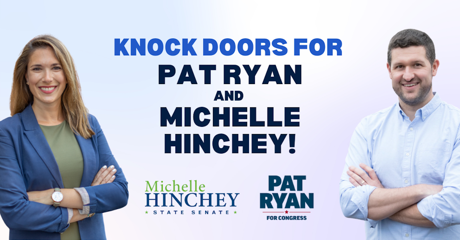 GOTV-Knock Doors for Pat Ryan and NY18 Democrats in Northern Dutchess! organized by Pat Ryan for Congress