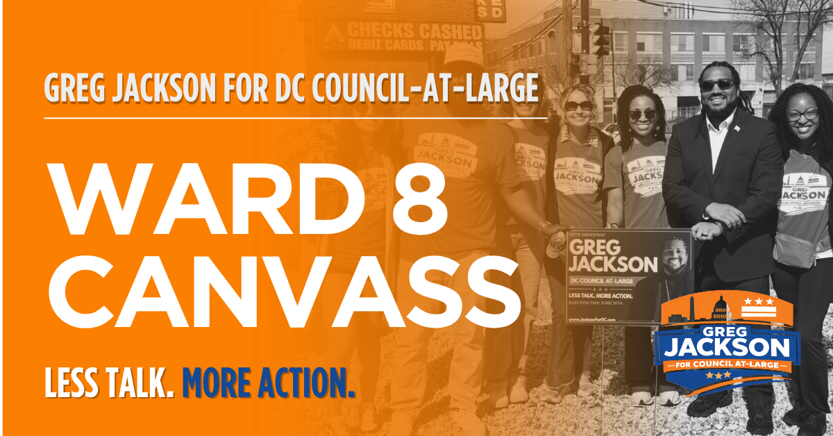 Knock Doors for Greg | Ward 8 · Mobilize