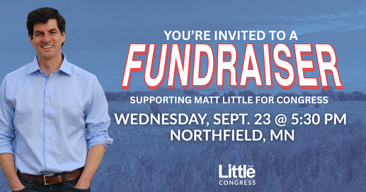Northfield Fundraiser Benefiting Matt Little for Congress!