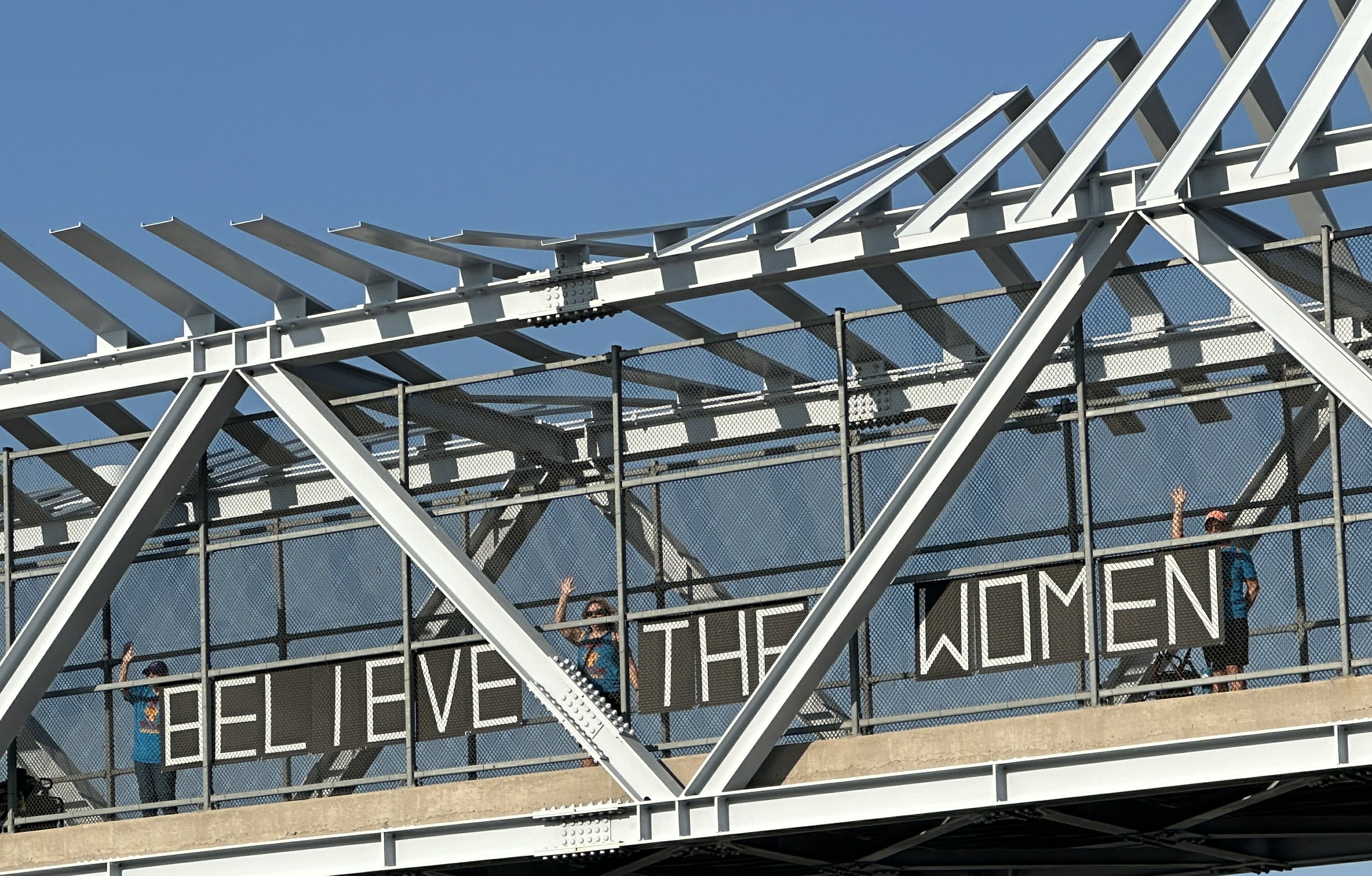 STOPTrump Takeover: Artbeat Festival on the Tempe Pedestrian Bridge! Food Drive