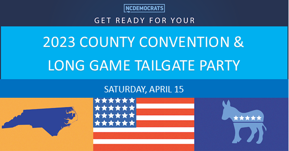 Johnston County Democratic Party Annual Convention & Tailgate Party