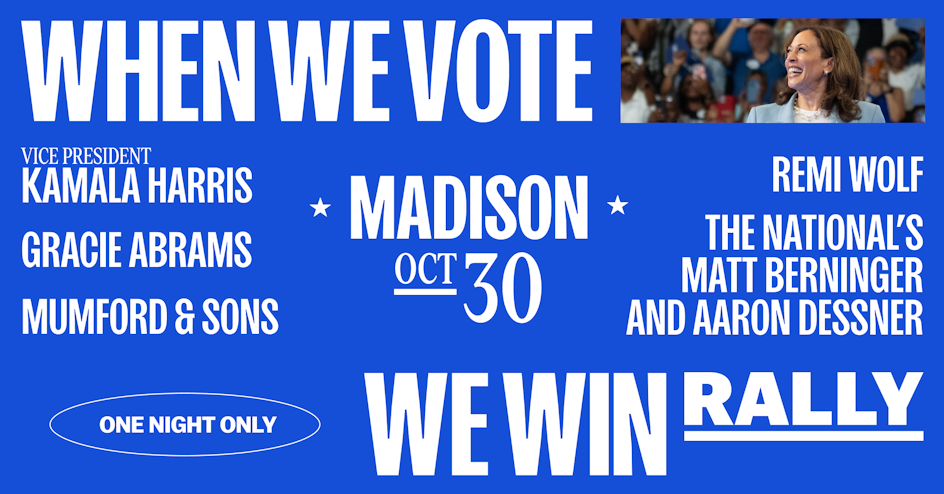 Get Out the Vote Concert + Rally with Vice President Kamala Harris