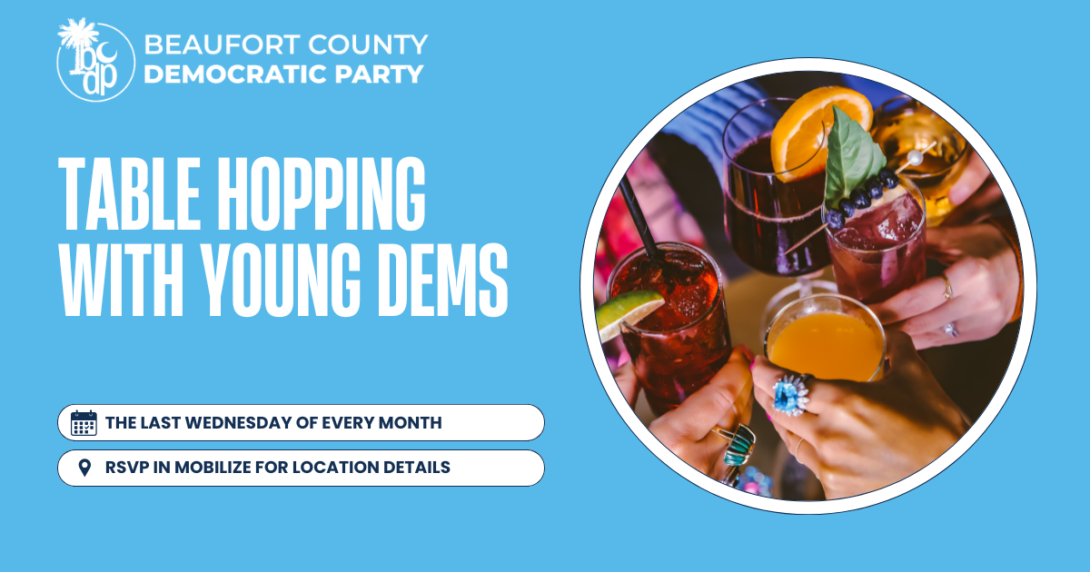 Table Hopping with Young Dems: Beaufort, SC image