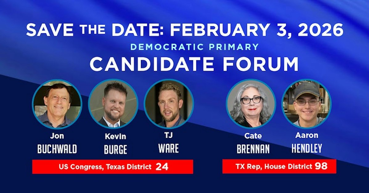 USCD24/TXHD98 Democratic Primary Candidate Forum · Mobilize