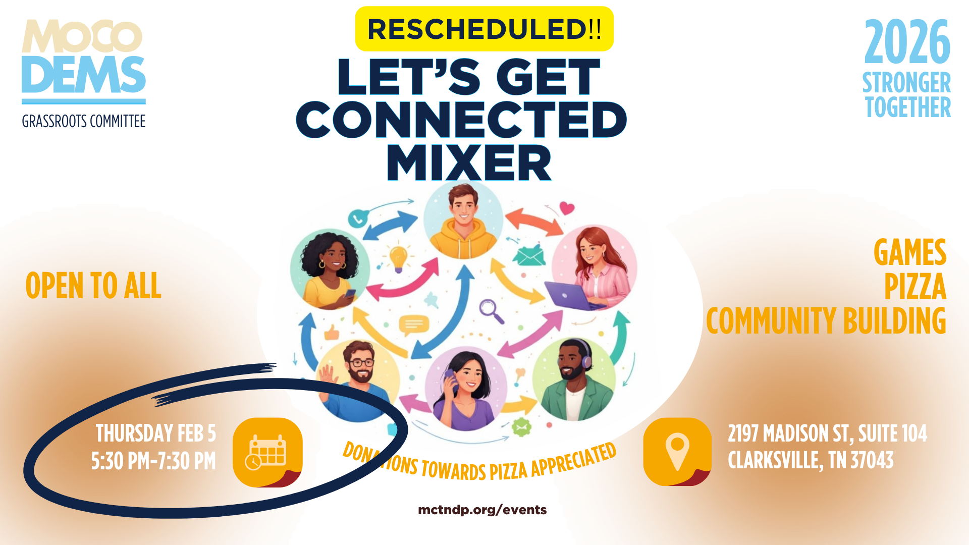 2026- Stronger Together; Let's Connect