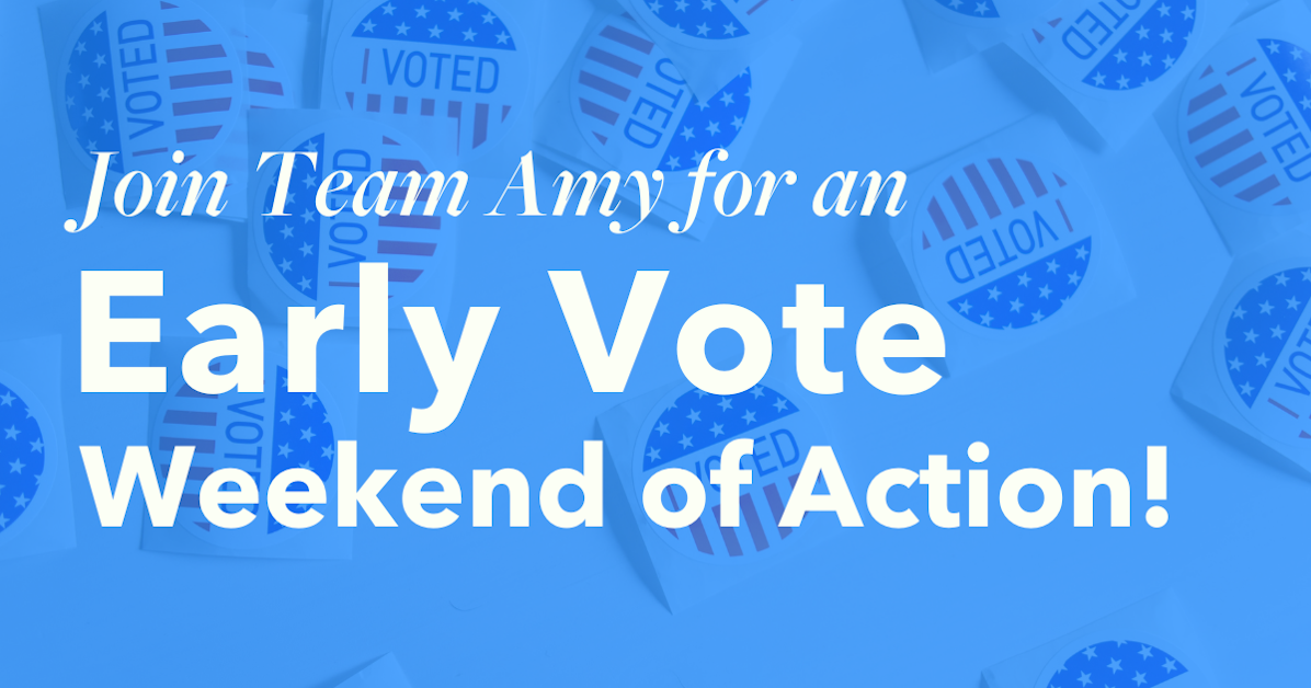 West St. Paul Early Vote Weekend of Action Door Knock with Team Amy ...