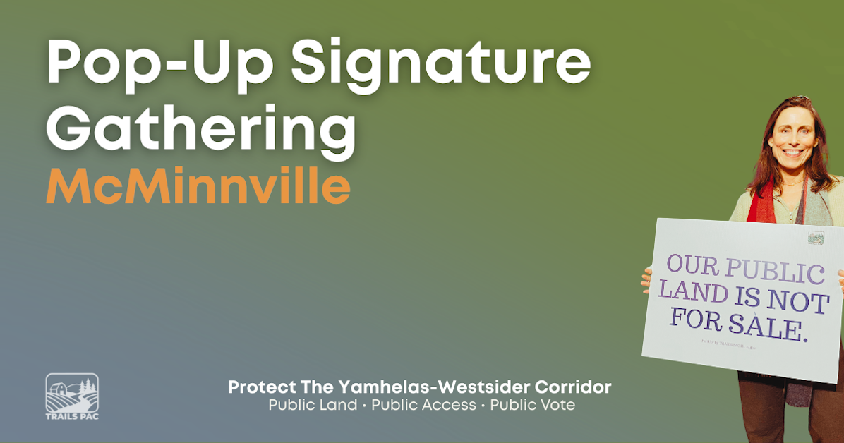 Pop-Up Signing Tent- McMinnville · Mobilize