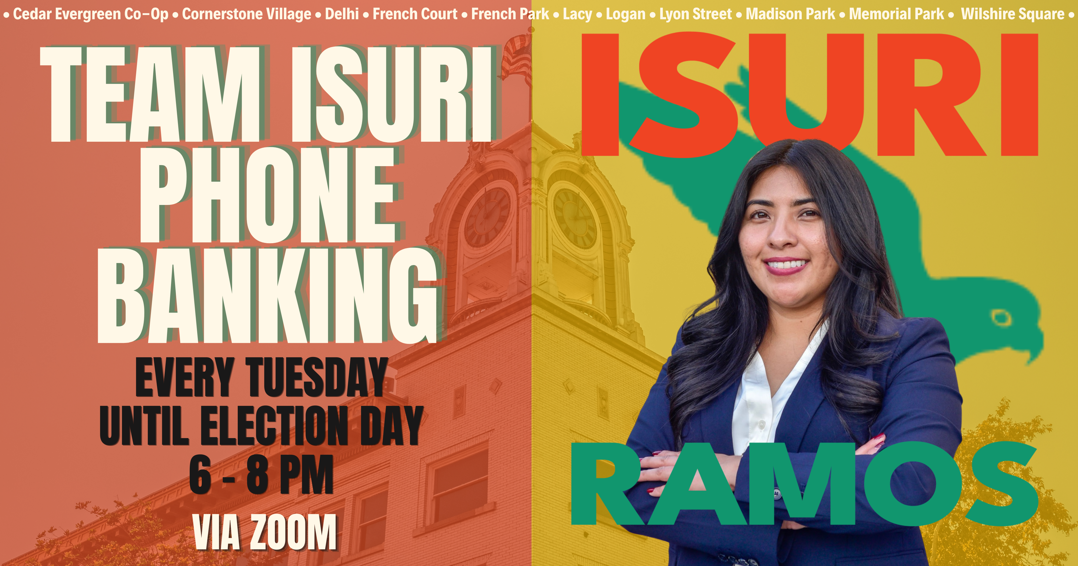 Phone Banking: Isuri Ramos for Santa Ana City Council Ward 6 image