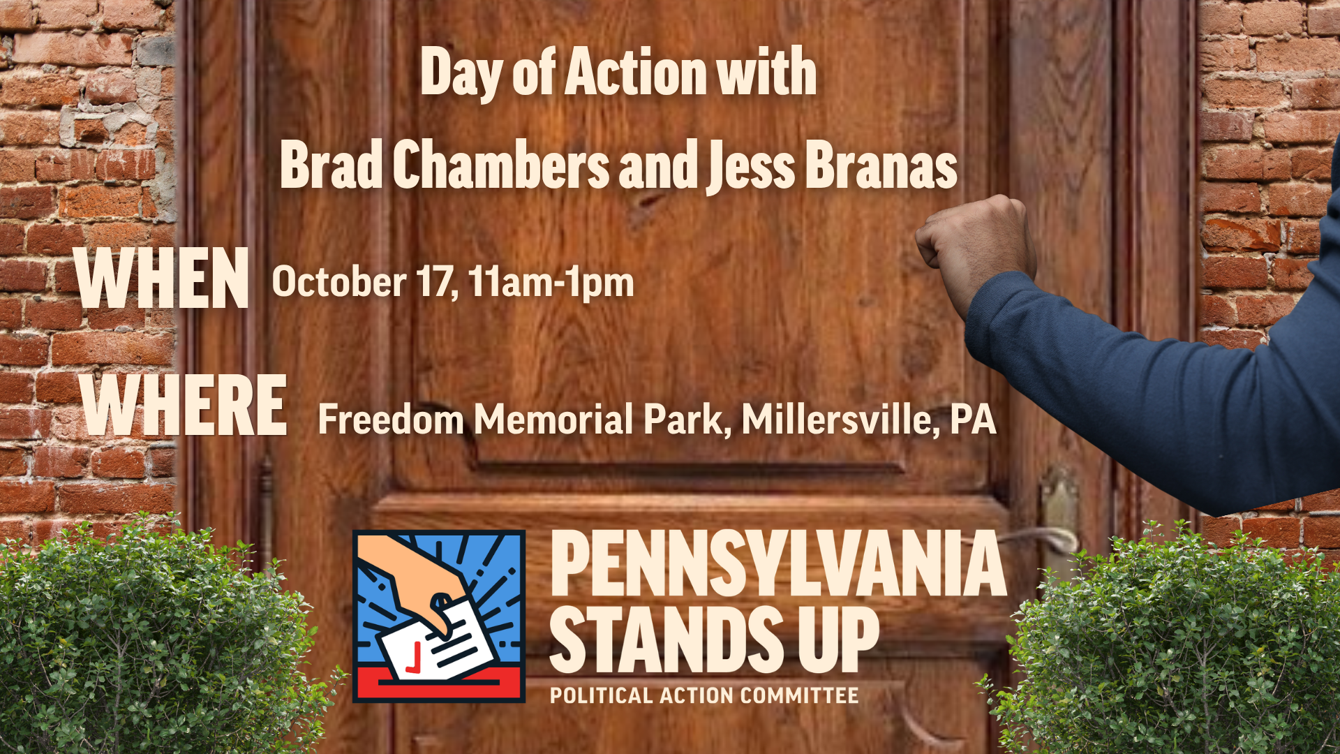 LSU Day of Action with Brad Chambers and Jess Branas