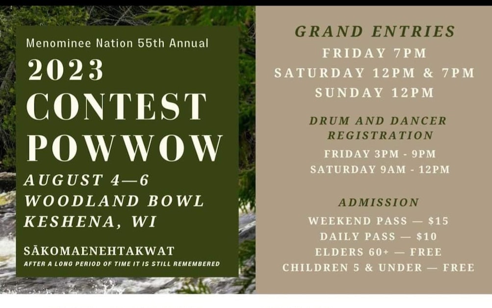 2023 Menominee Pow Wow (Keshena Woodland Bowl) · Mobilize