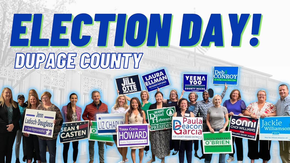 Election Day for DuPage County Democrats · Mobilize