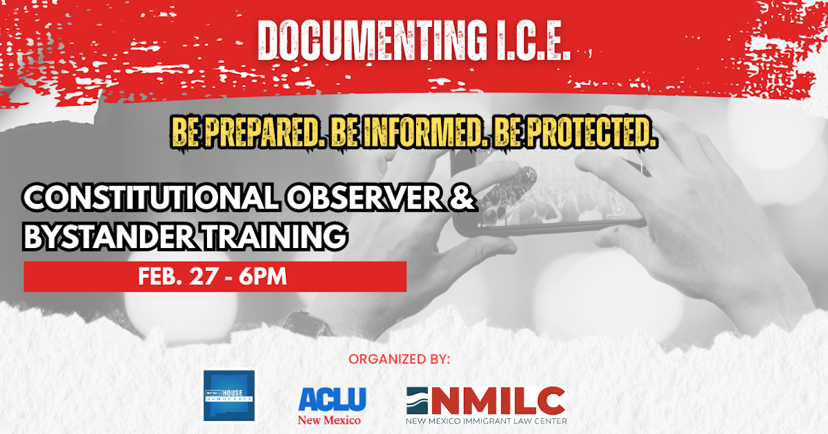 Constitutional Observer Training · Democratic Party of New Mexico