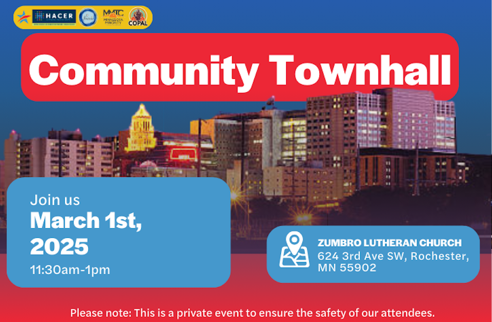 Community Townhall: Rochester · VoPro Pros