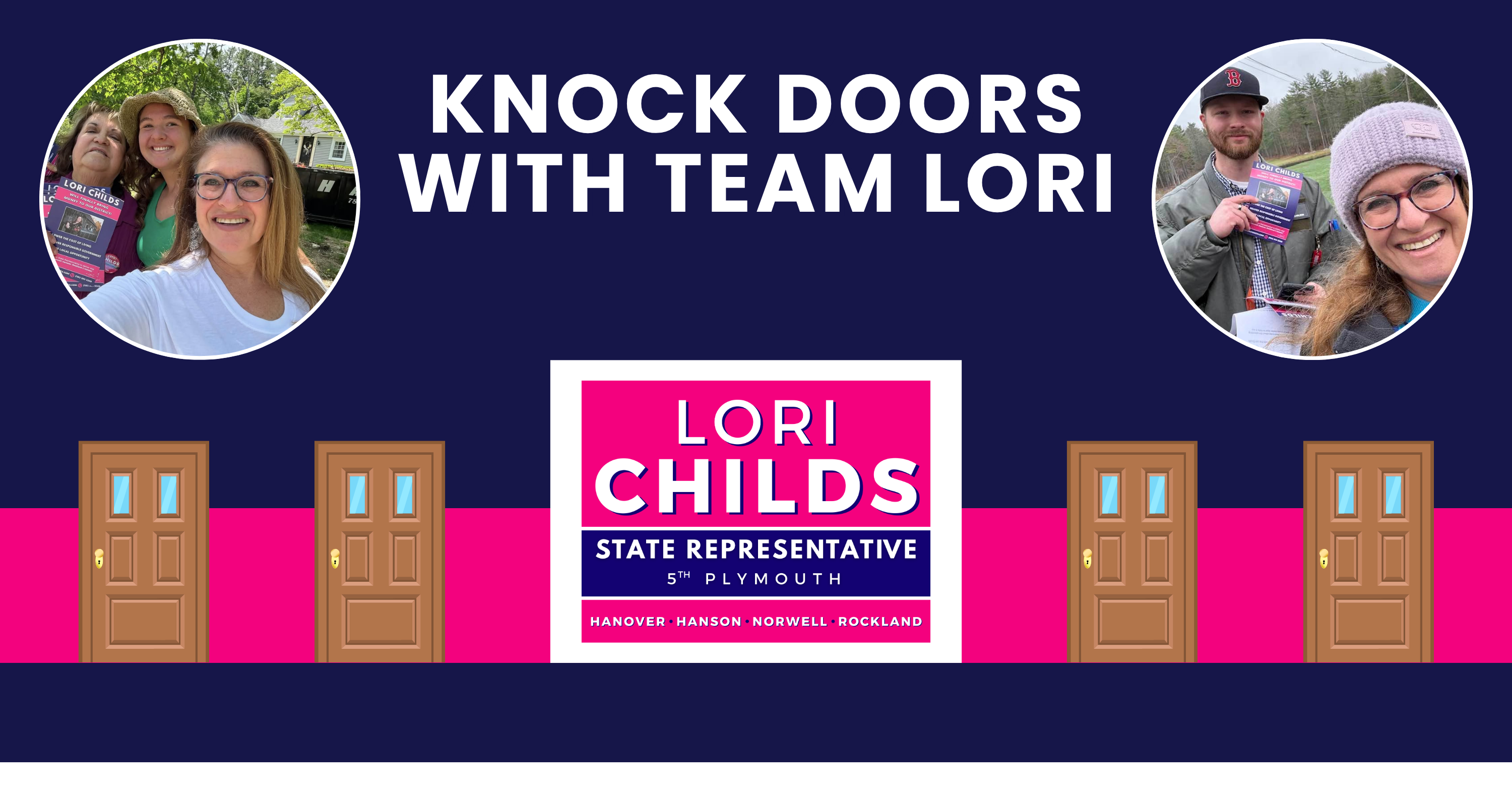 Door Knocking with Lori in Rockland image