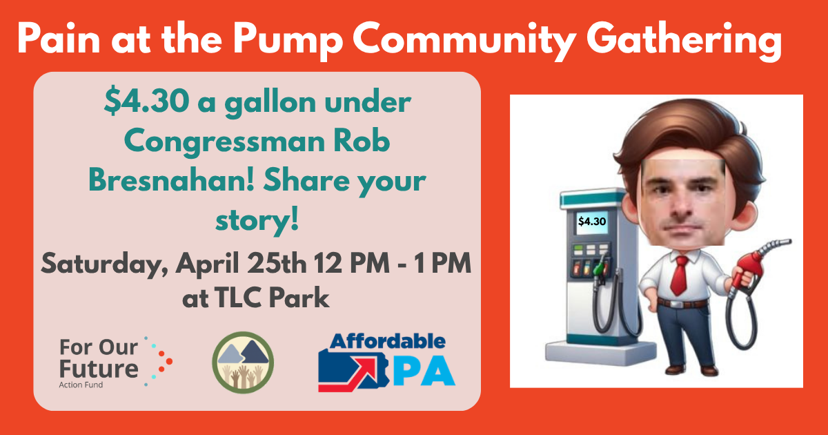 Pain at the Pump Community Gathering