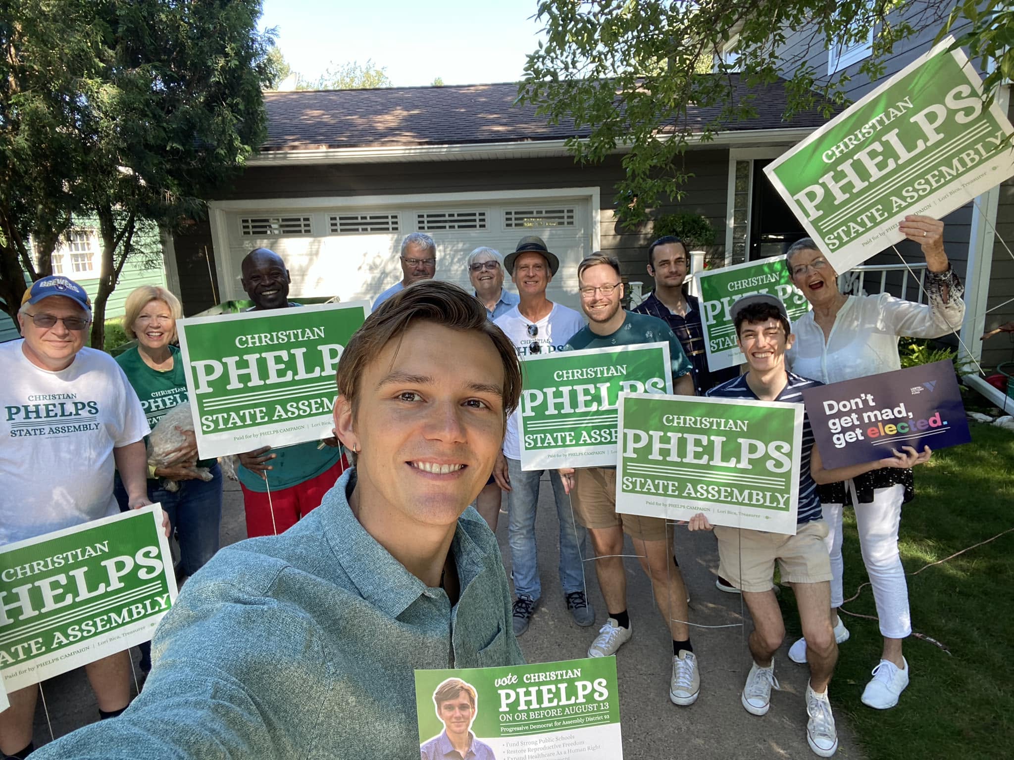 Weekly Neighborhood Canvasses w/ Rep. Christian Phelps image