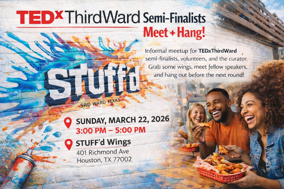 STUFF'D Semifinalist + Volunteer Meetup · Houston in Action