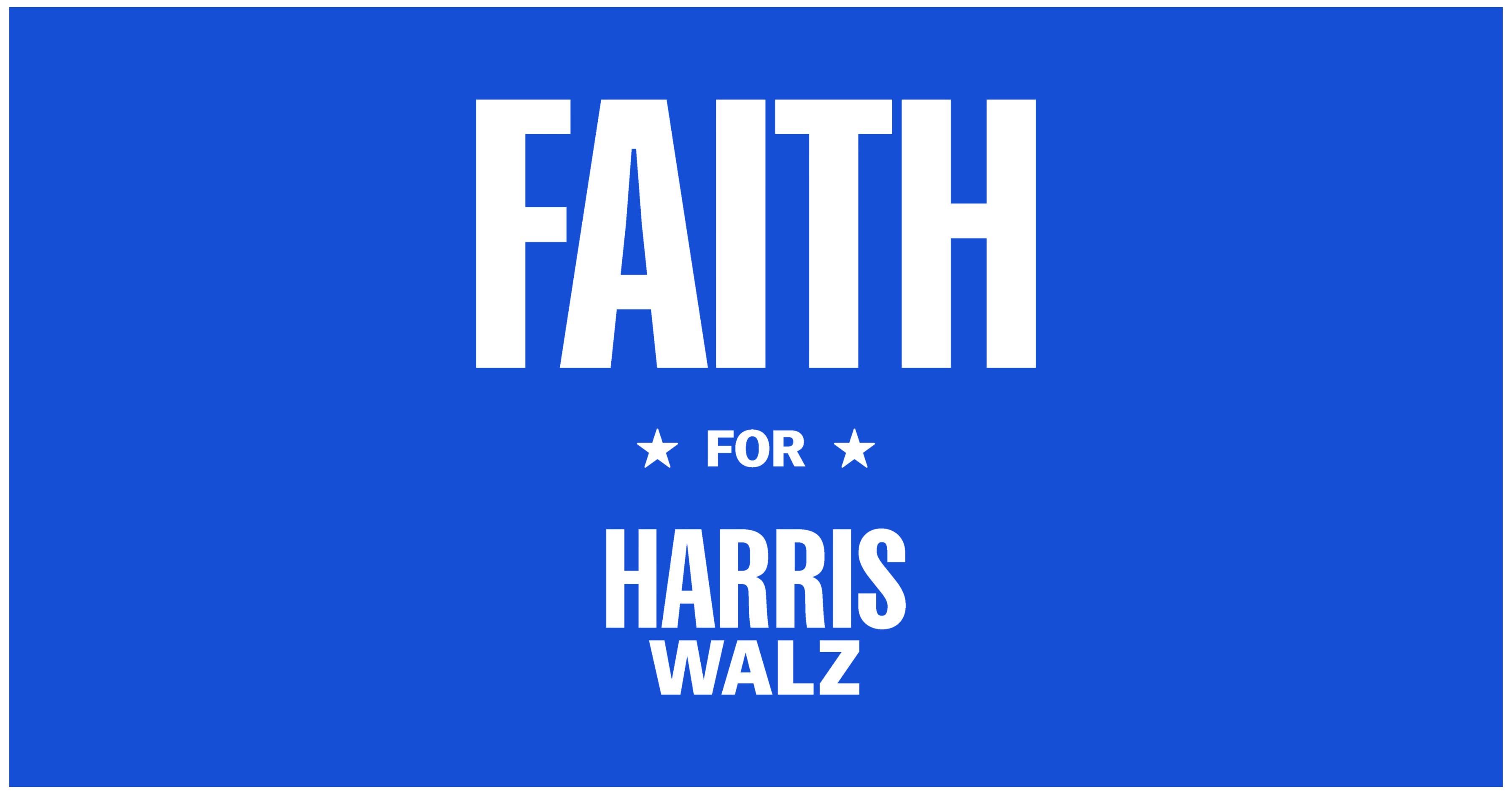 Over 1000 faith leaders have endorsed Kamala Harris for President. She represents our values of freedom, dignity and the common good.