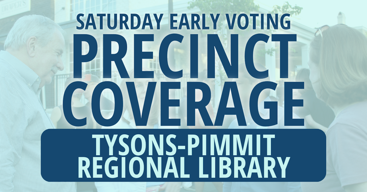Saturday Early Voting TysonsPimmit Regional Library · Mobilize