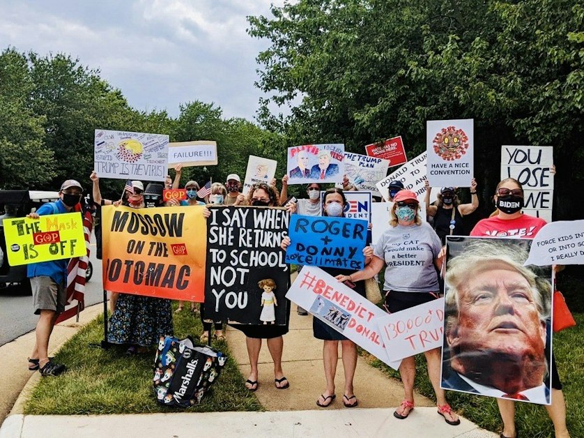 CANCELLED: Protest Trump's Million $ per Plate MAGA-Meal | Loudoun ...