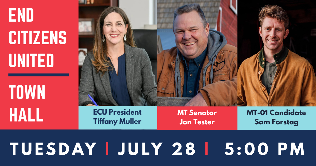 ECU Town Hall with Sam Forstag ft. Former Senator Jon Tester image