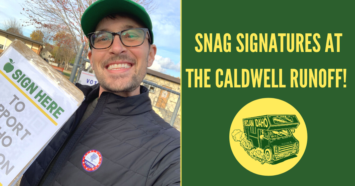 Caldwell Runoff Snag Signatures At The Polls · Mobilize