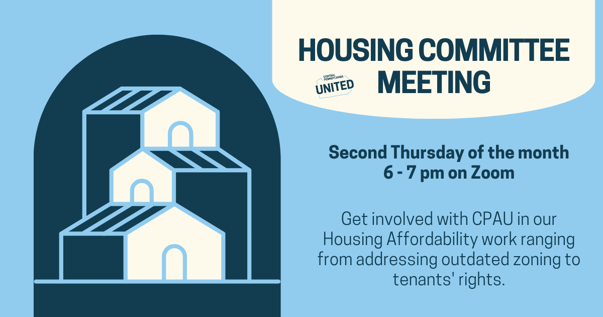 CPAU Housing Committee Meeting