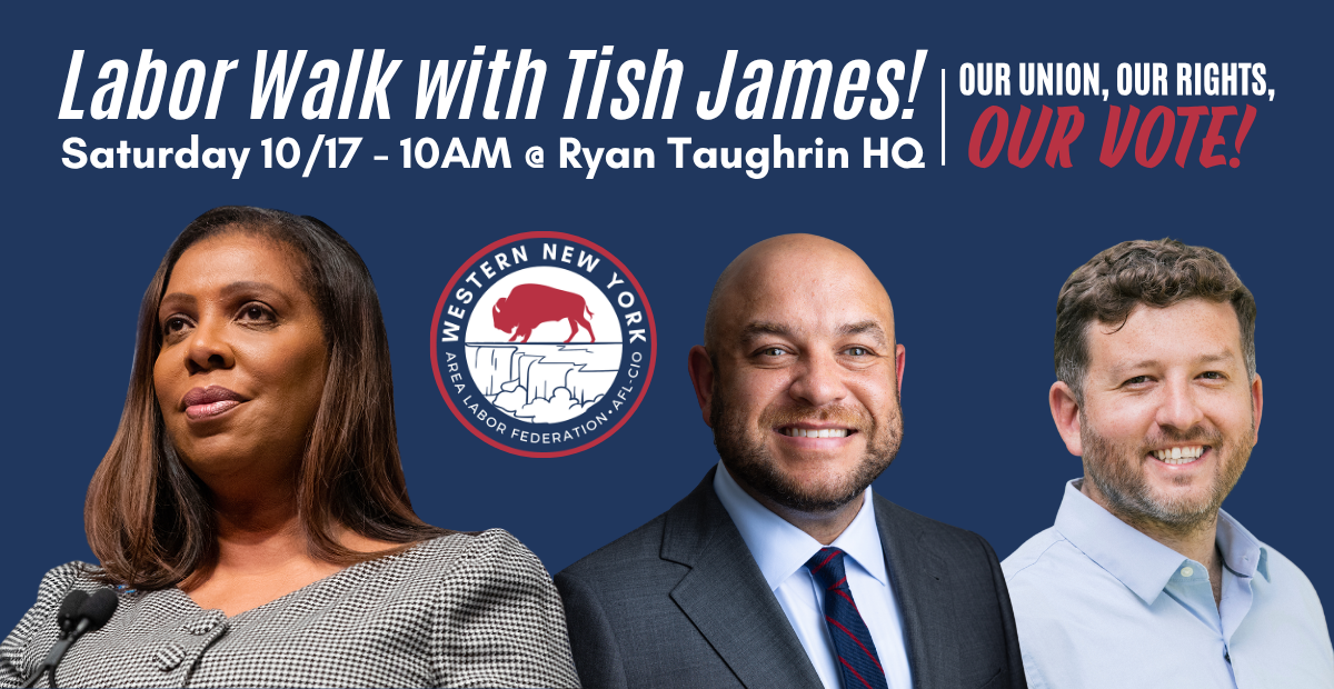 WNYALF Labor Walk with AG Tish James!