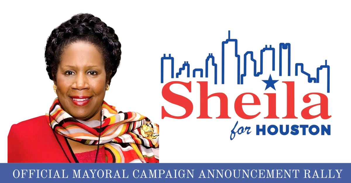 Sheila For Houston Official Campaign Announcement & Rally · Sheila For ...