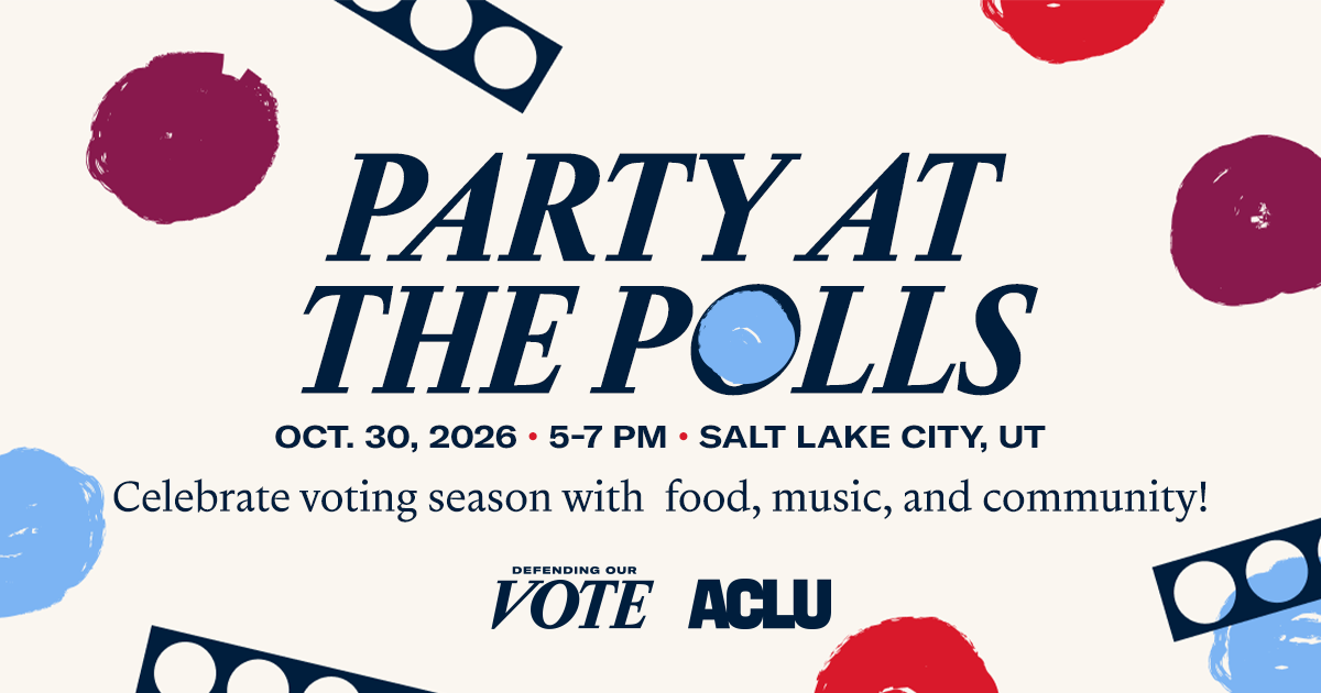 Salt Lake City Party at the Polls