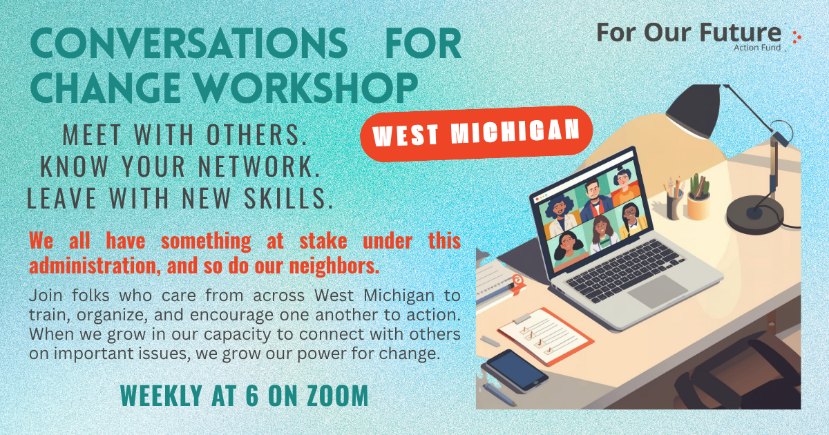 Conversations for Change Workshop - West Michigan