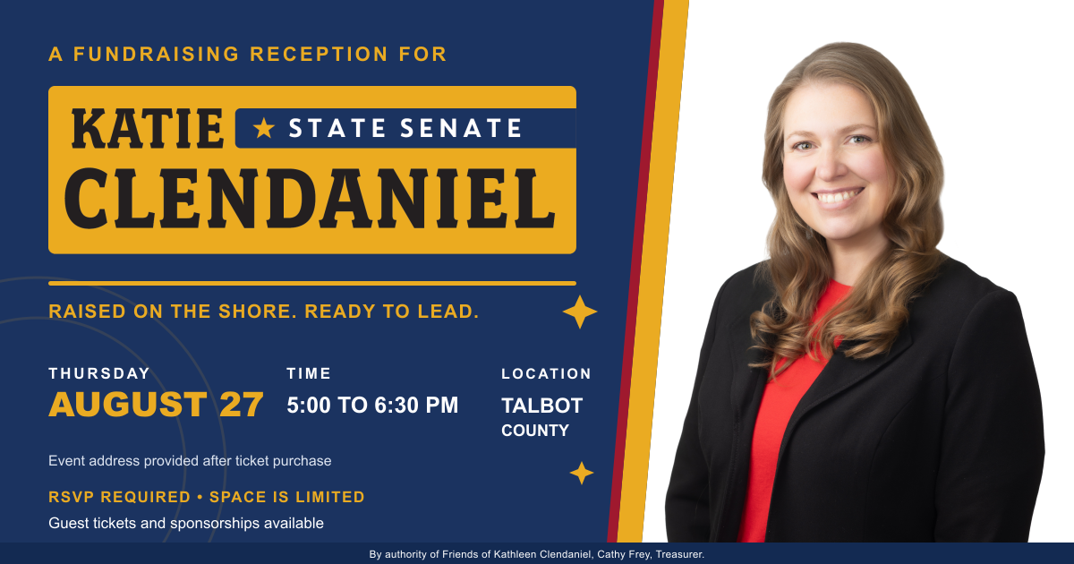 Join Us for a Reception Supporting Katie Clendaniel! image