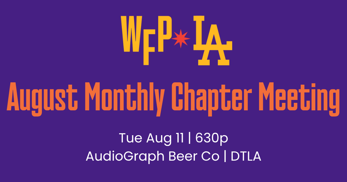WFP-LA Monthly Chapter Meeting image