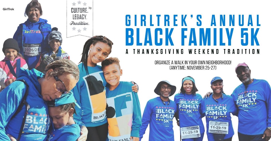 Host a Black Family 5K - GirlTrek organized by GirlTrek