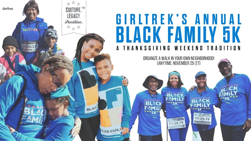 Host a Black Family 5K - GirlTrek organized by GirlTrek