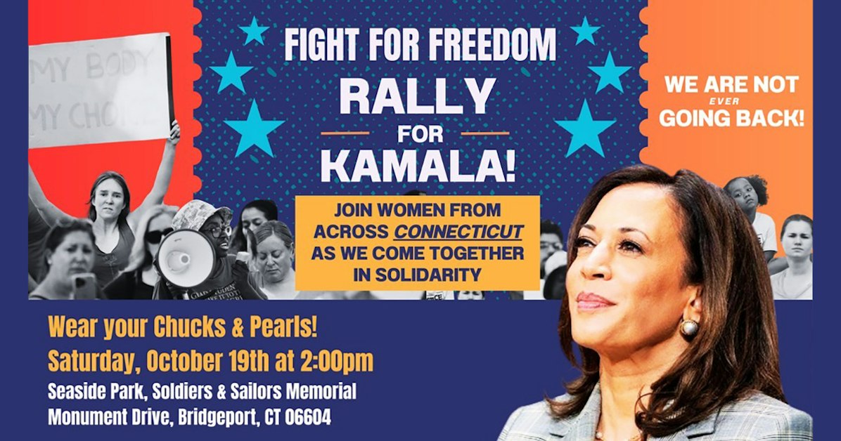 Fight for Freedom, Rally for Kamala! · Connecticut Democrats