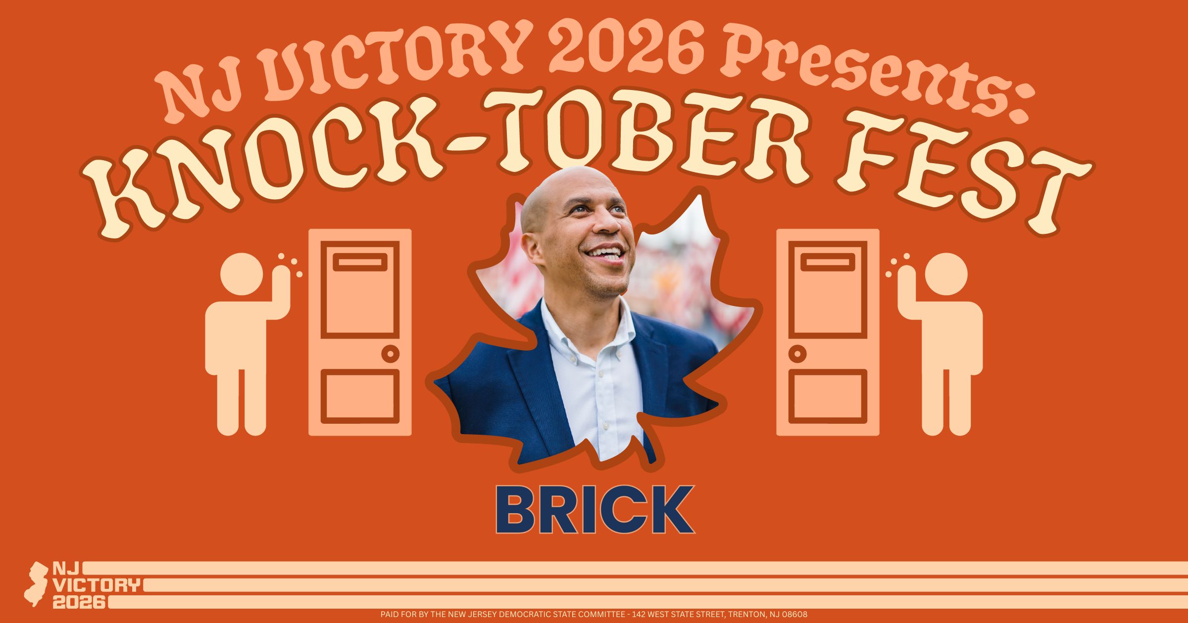 HIT THE DOORS to Mobilize NJ Democrats: Brick Township image