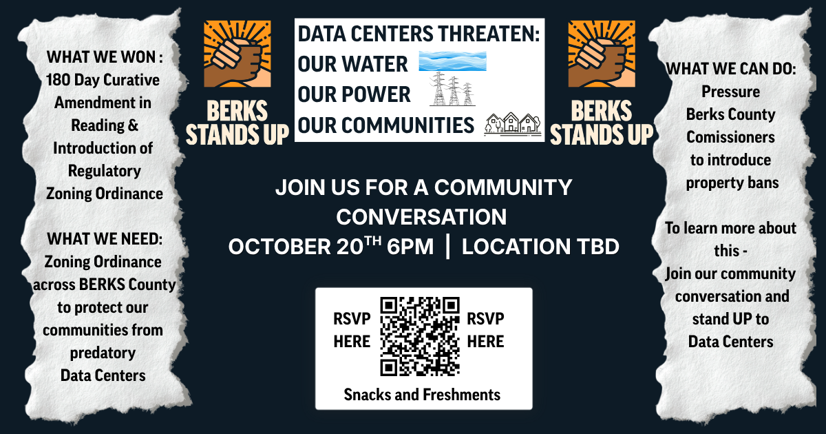 Berks Stands Up to Big Tech's AI Data Center