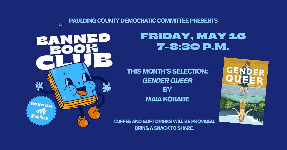 Paulding Democrats Banned Book Club organized by Paulding County Democratic Committee